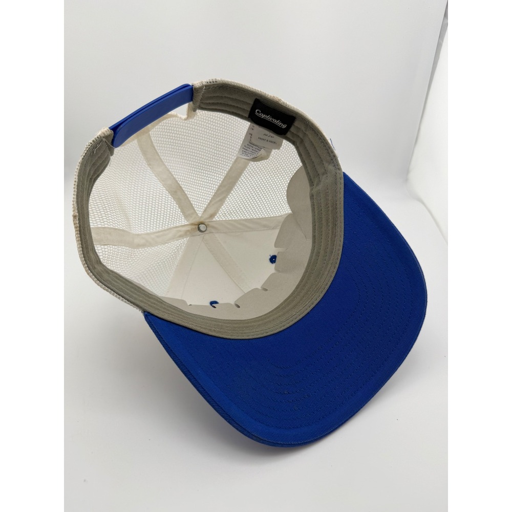 Florida Gators Captivating Headwear Trucker Hat Blue White Snapback Mesh Cap - Picture 4 of 4